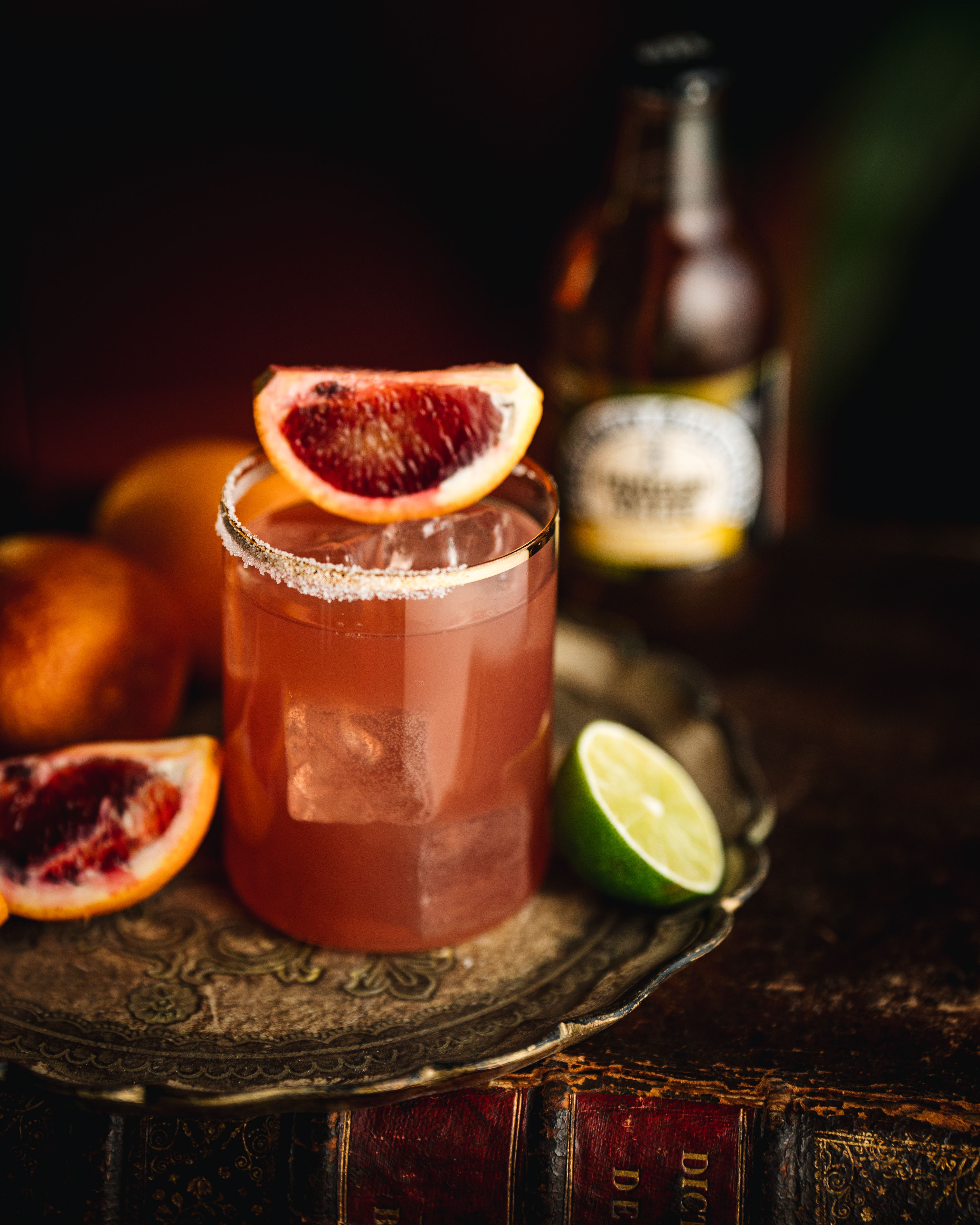 Ginger Blood Orange Cocktail