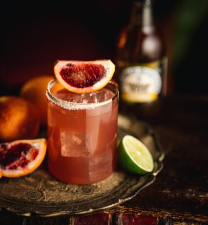 Ginger Blood Orange Cocktail